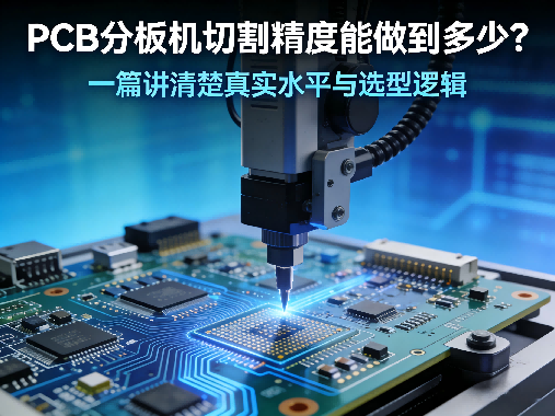 PCB分板机切割精度能做到多少？一篇讲清楚真实水平与选型逻辑