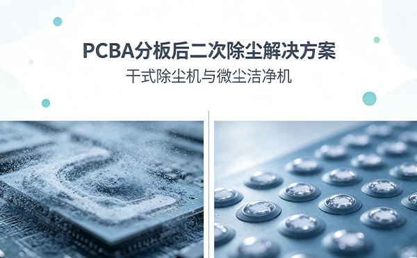 PCBA分板后二次除尘怎么做？从粉尘收集到微尘洁净的完整方案/
