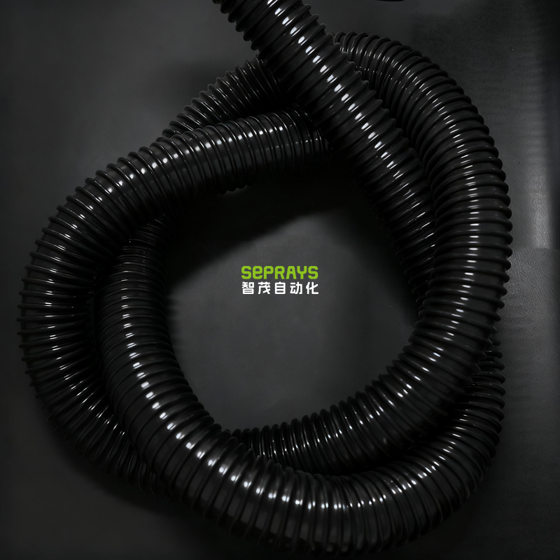 黑色防静电钢丝管内50-2500mm切好